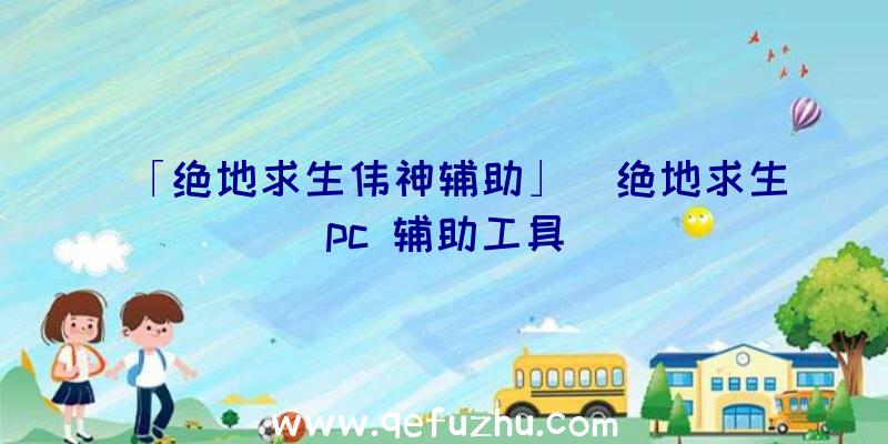 「绝地求生伟神辅助」|绝地求生pc